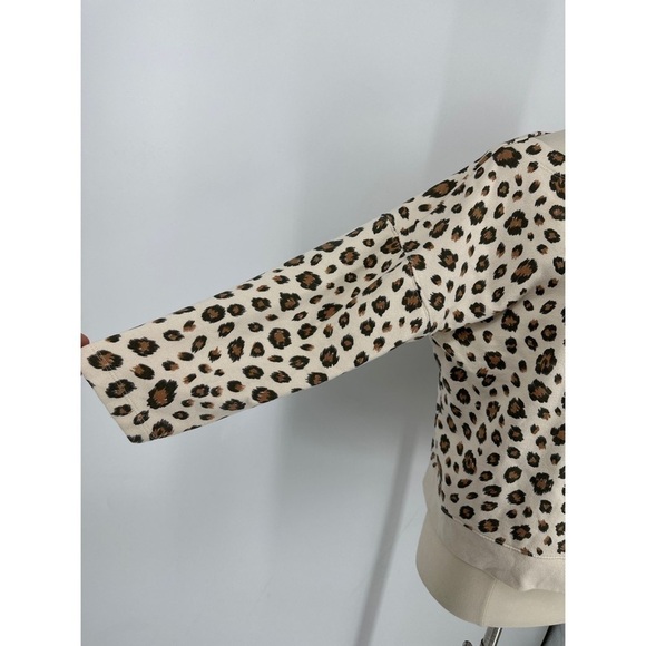 J Crew Animal Print Long Sleeve Sweatshirt - Picture 4 of 11